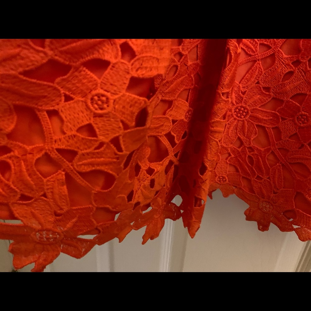 Beautiful knee length orange 🍊 dress